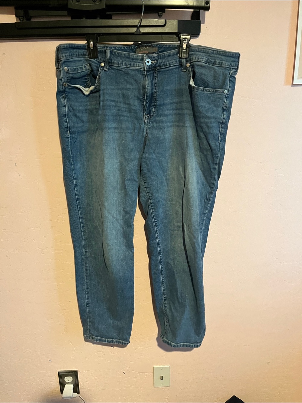Women's Boyfriend Jeans in Faded Blue
